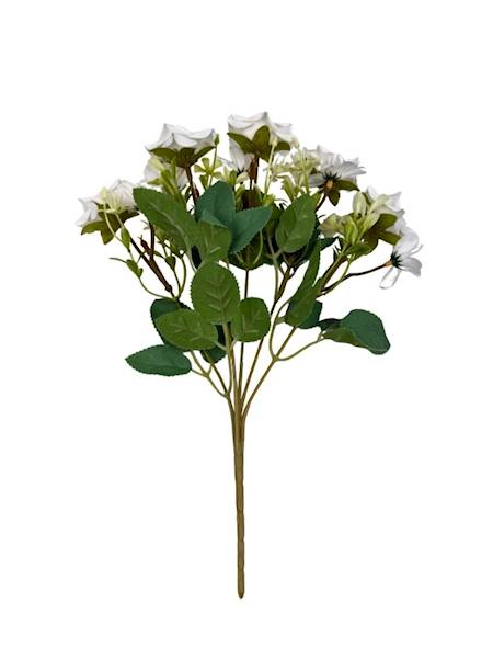 Bukiet bukiecik różyczki 30 cm biały