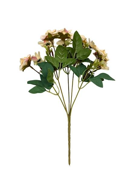 Bukiet bukiecik różyczki 30 cm jasny żółty