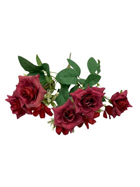 Bukiet bukiecik różyczki 30 cm czerwony