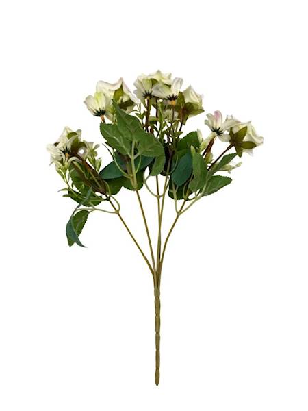 Bukiet bukiecik różyczki 30 cm jasno zielony