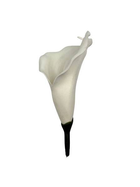 Kalia główka 14 cm biała 4 SZTUKI