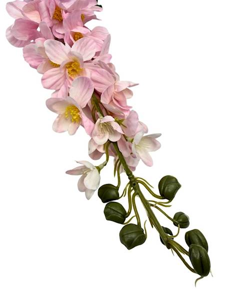 Ostróżka gałązka 90 cm jasny róż