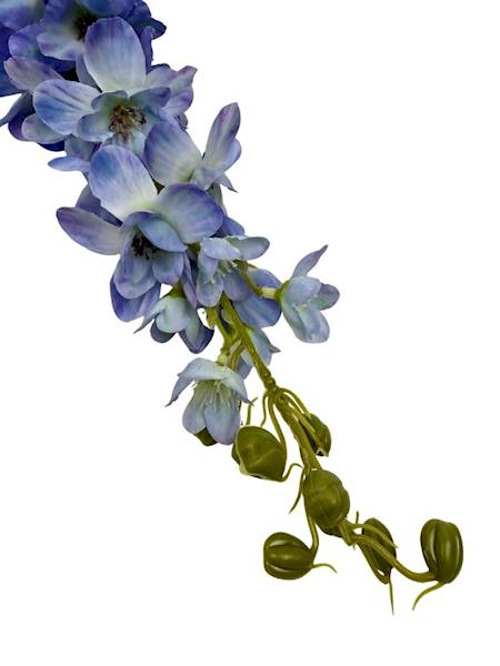 Ostróżka gałązka 90 cm niebieska