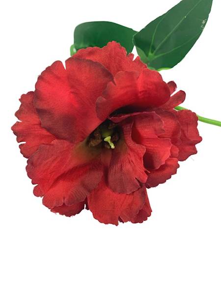 Eustoma gałązka 48 cm czerwona