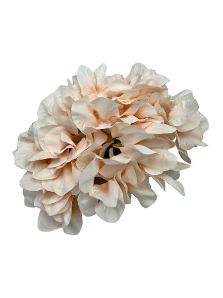 Hortensja XL główka 23 cm delikatna brzoskwinia