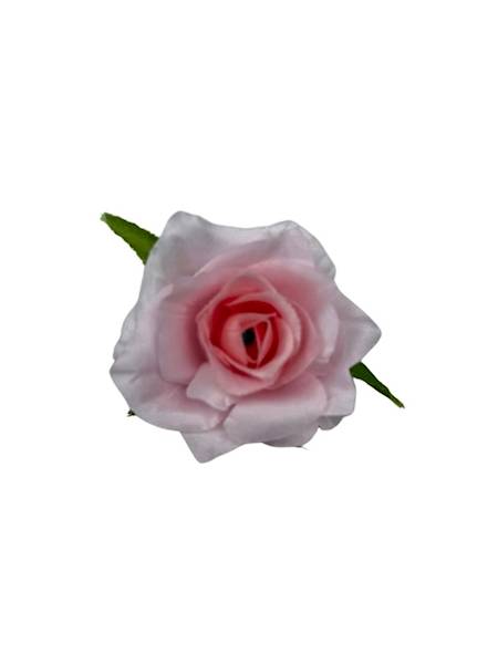 Róża główka 6 cm jasny róż 6 sztuk