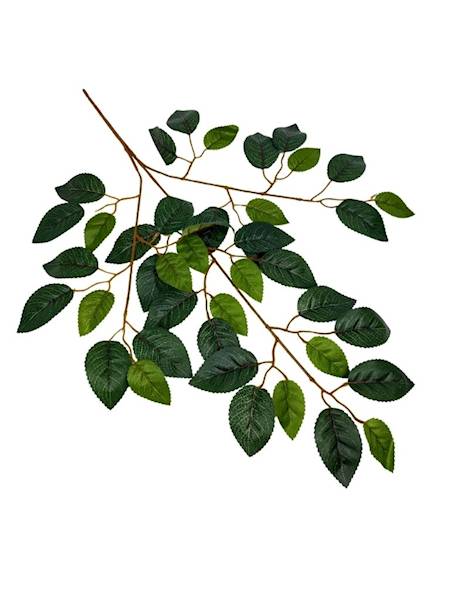 Liść róży gałązka 59 cm