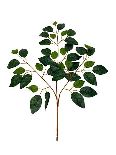 Liść róży gałązka 59 cm