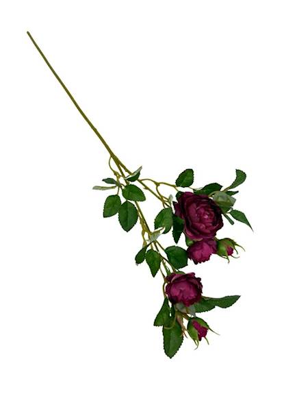 Róża gałązka 50 cm ciemna fuksja