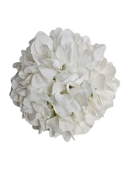 Hortensja XL główka 23 cm biała