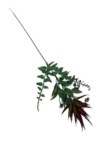Dodatek sukulent gałązaka 46 cm purpurowy