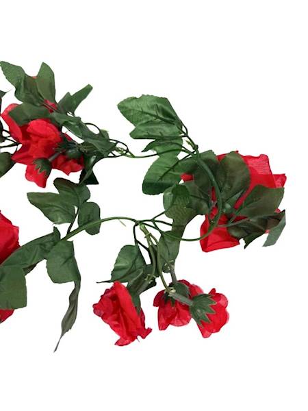 Girlanda z róż 210 cm czerwona