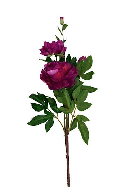Piwonia gałązka 114 cm fuksja