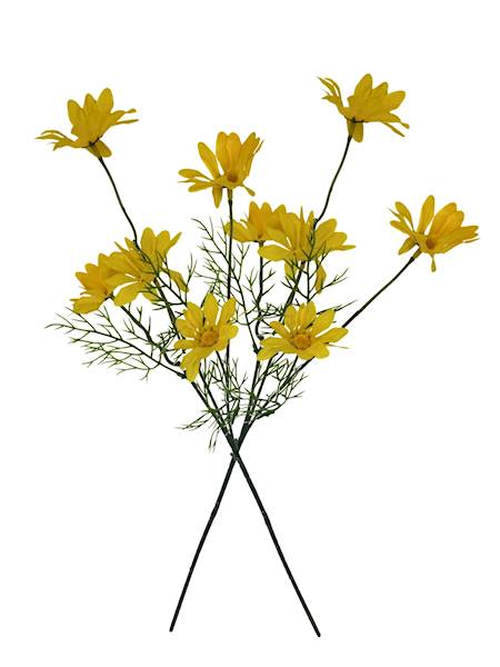Margaretka gałązka 50 cm żółta 2 SZTUKI