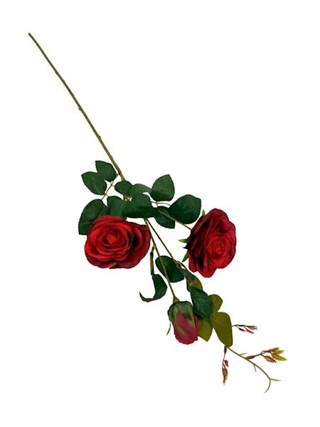 Róża gałązka 84 cm czerwona