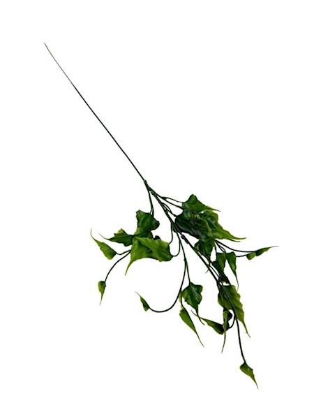 Dodatek zielone listki gałązka 52 cm 3 SZTUKI