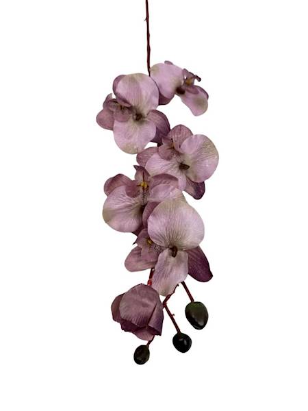 Storczyk gałązka 77 cm fiolet