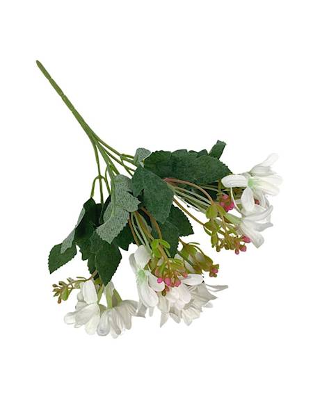 Bukiet bukiecik białe kwiatuszki 26 cm
