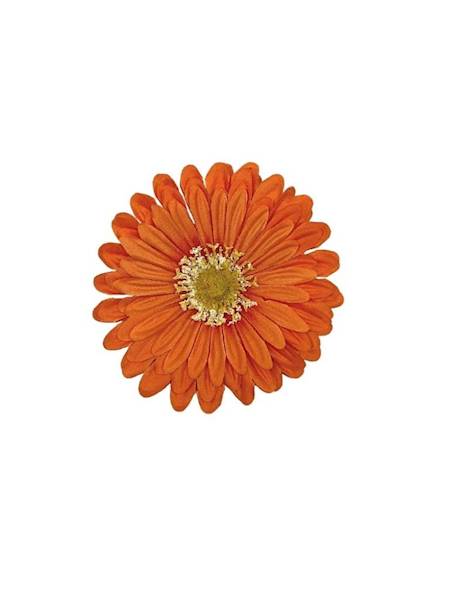 Gerbera główka 10 cm pomarańczowa