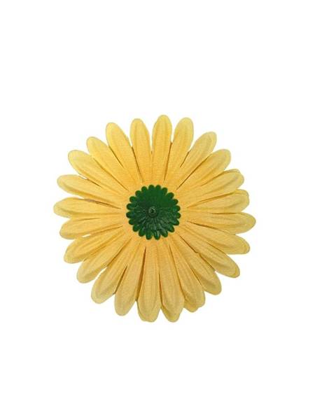 Gerbera główka 10 cm żółta