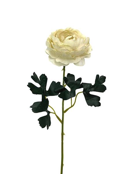 Pełnik gałązka 54 cm antyczny krem