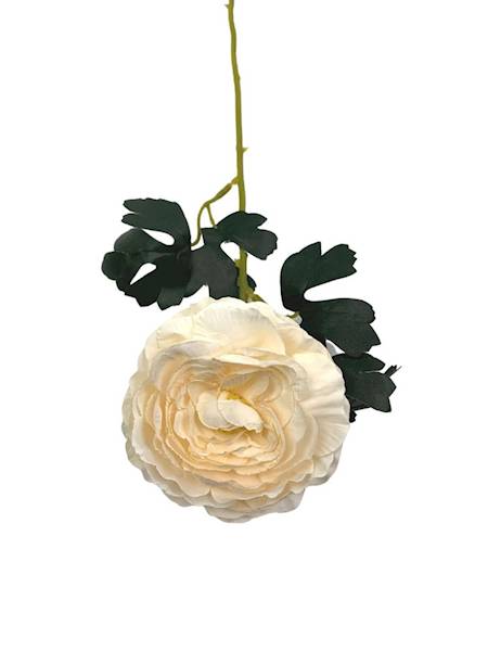Pełnik gałązka 54 cm kremowy