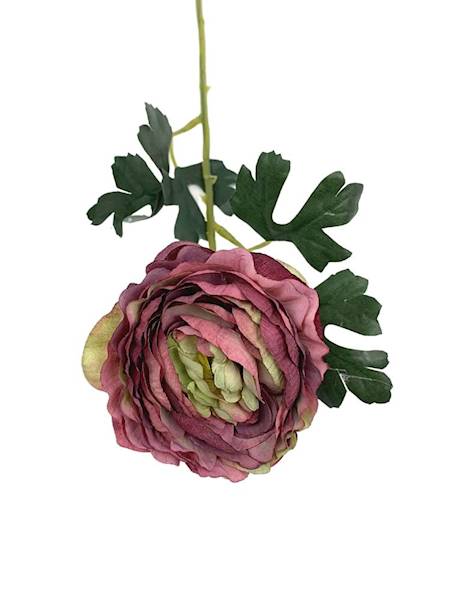 Pełnik gałązka 54 cm fiołkowy z zielonym