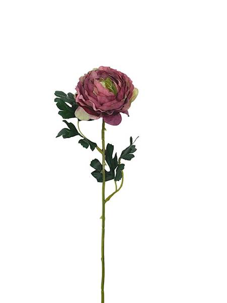 Pełnik gałązka 54 cm fiołkowy z zielonym