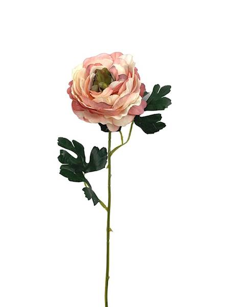 Pełnik gałązka 54 cm jasny róż z oliwkowym