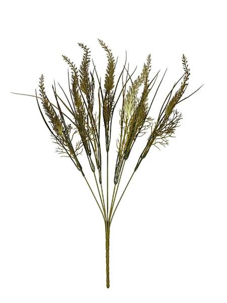 Bukiet traw 51 cm oliwkowy