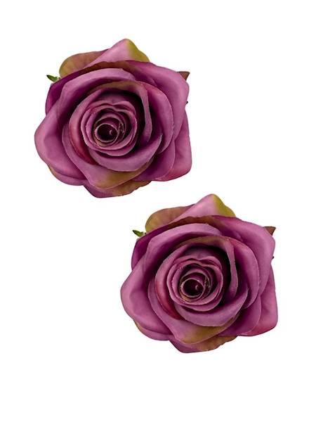 Róża główka 9 cm róż 2 SZTUKI