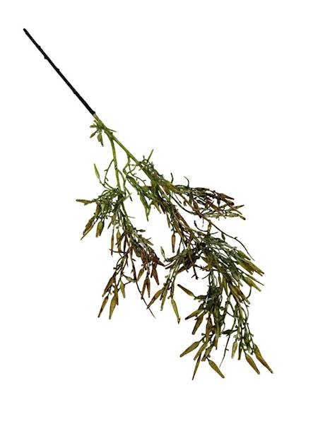 Gałązka jesienna 80 cm zielona z brązem
