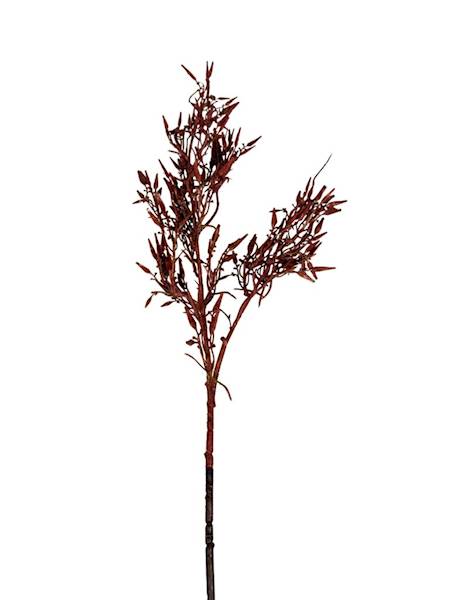 Gałązka jesienna 80 cm brąz / bordo
