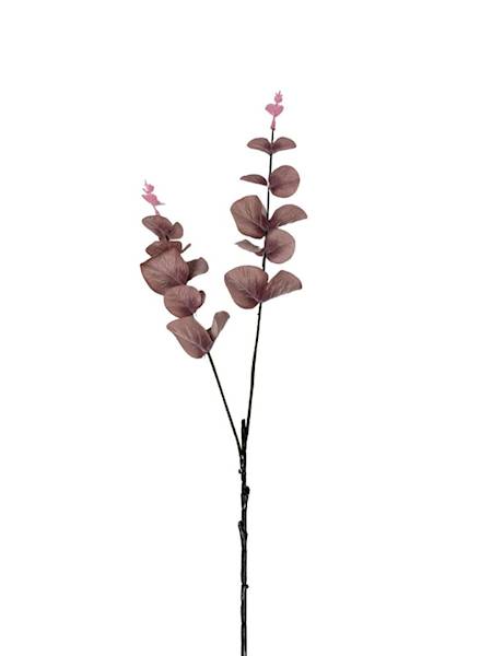 Eukaliptus gałązka 64 cm brudny róż