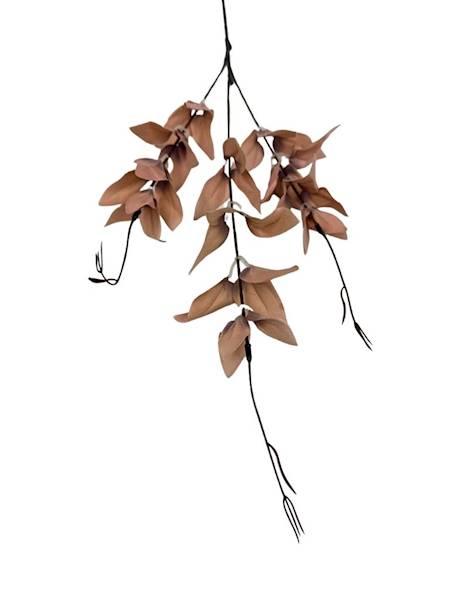 Ruskus gałązka 67 cm pudrowy róż