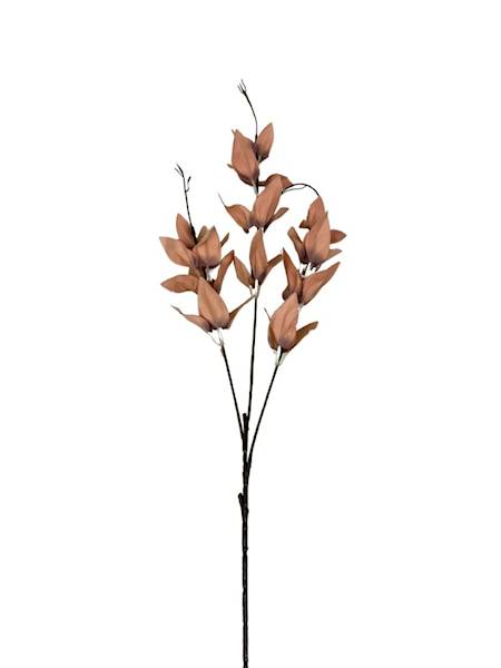 Ruskus gałązka 67 cm pudrowy róż