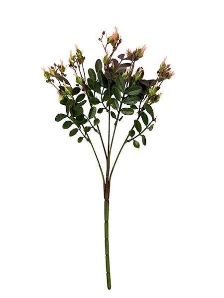 Dzika róża bukiet 48 cm jasny róż