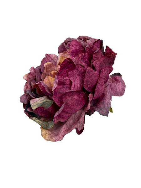 Piwonia peonia główka 16 cm róż fiolet