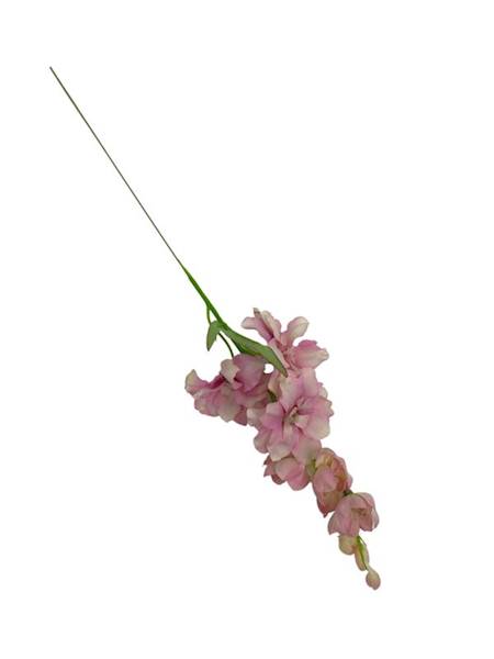 Ostróżka gałązka 44 cm pudrowy róż