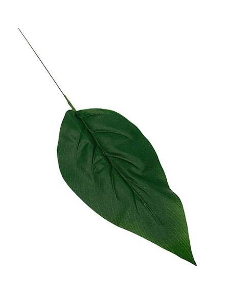 Liść 42 cm zielony 5 SZTUK