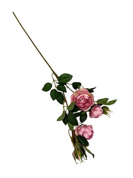 Róża gałązka 50 cm różowa