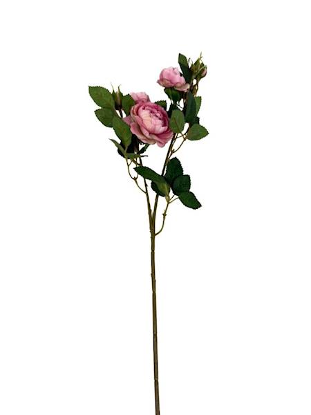Róża gałązka 50 cm różowa