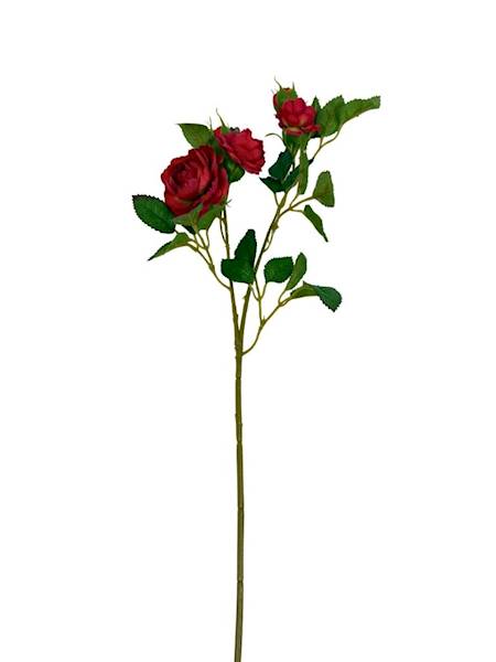 Róża gałązka 50 cm czerwona
