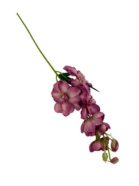 Ostróżka gałązka 44 cm brudny fiolet