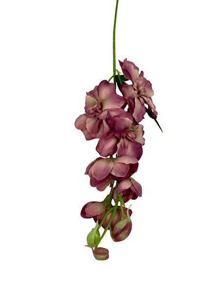 Ostróżka gałązka 44 cm brudny fiolet