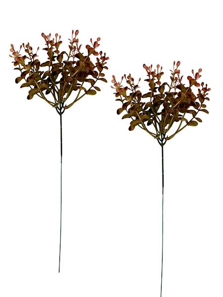 Dodatek listki na piku 30 cm czerwono 2 SZTUKI