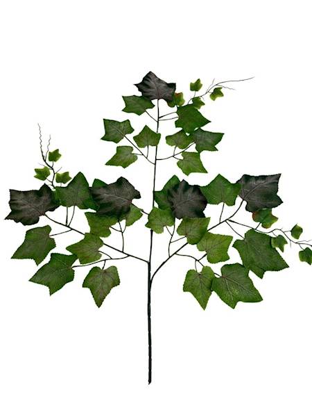 Liść winogrona gałązka 68 cm odcienie zielonego