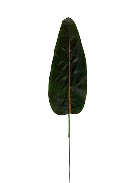 Liść bananowca gałązka 56 cm zielony