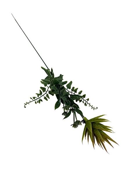 Dodatek sukulent gałązaka 46 cm zielony beż