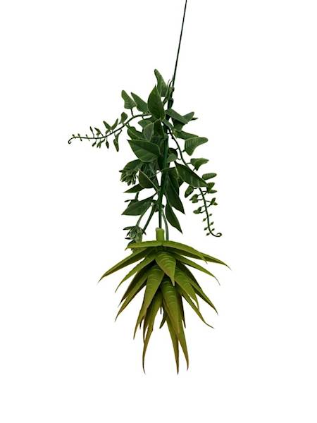 Dodatek sukulent gałązaka 46 cm zielony beż